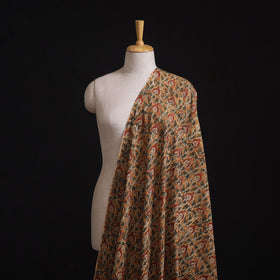 Pedana Hand Block Kalamkari Print Natural Dyed Cotton Fabric 11