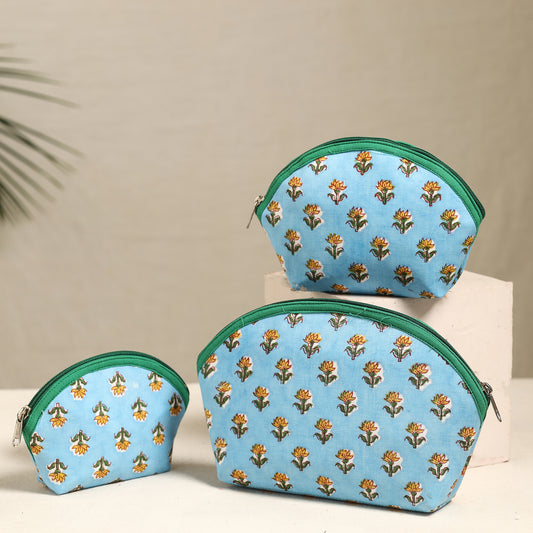 Handmade Cotton Toiletry Bags (Set of 3) 147