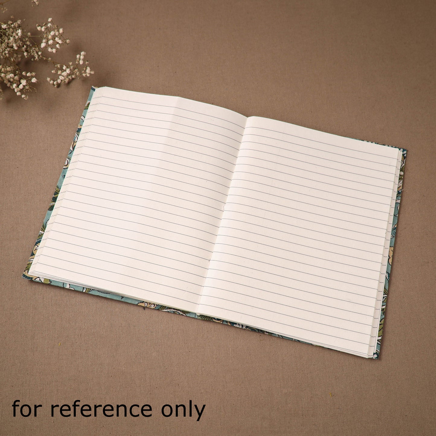 Handmade Paper Notebook in Ajrakh Cover (9 x 7 in) 57