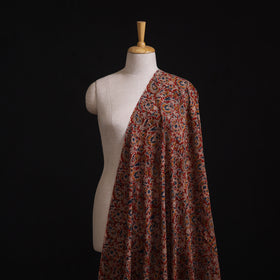 Pedana Hand Block Kalamkari Print Natural Dyed Cotton Fabric 13