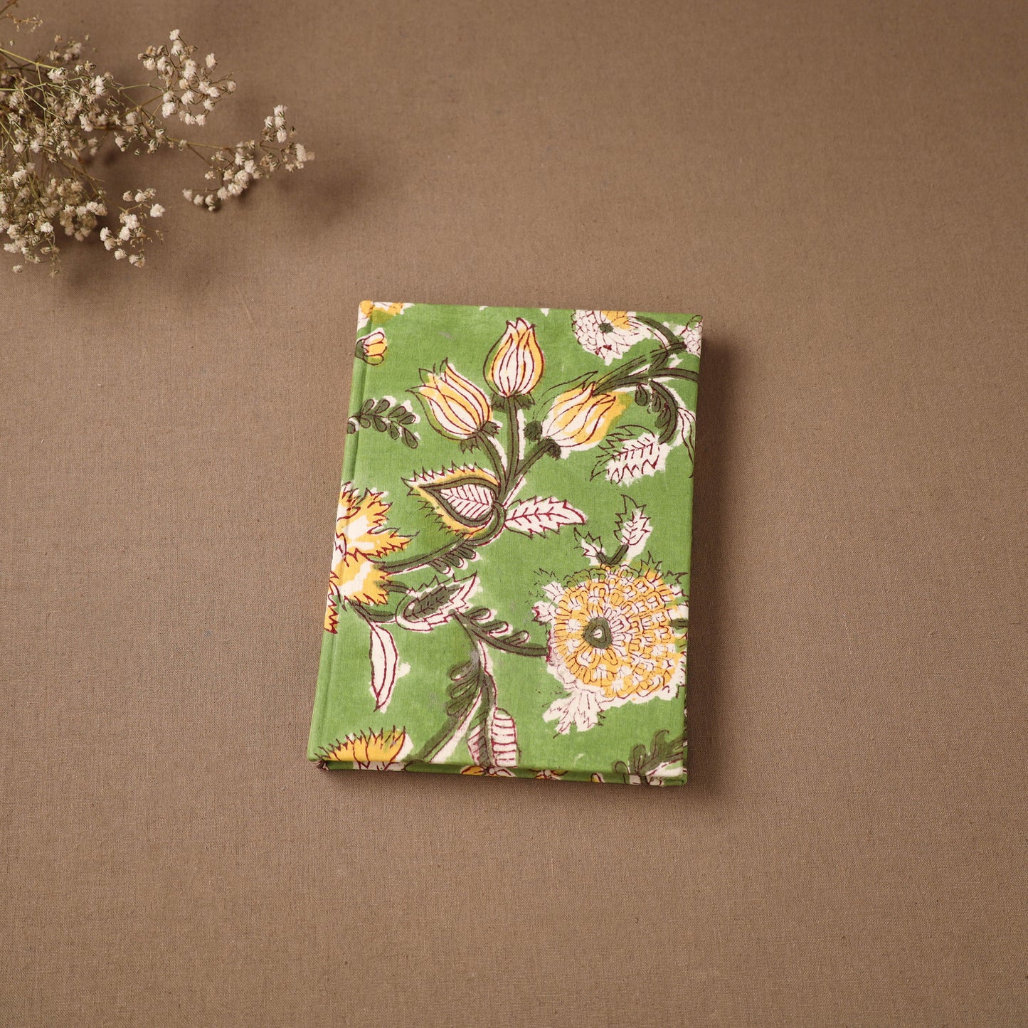 Sanganeri Hand Block Print Cover Notebook (7 x 5) 24