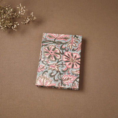 Sanganeri Hand Block Print Cover Notebook (7 x 5) 27