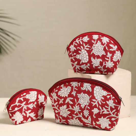Handmade Cotton Toiletry Bags (Set of 3) 149