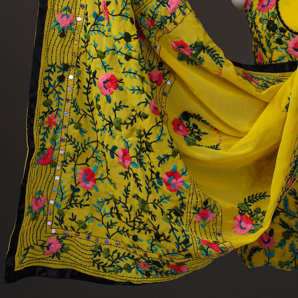 Phulkari Dress Material