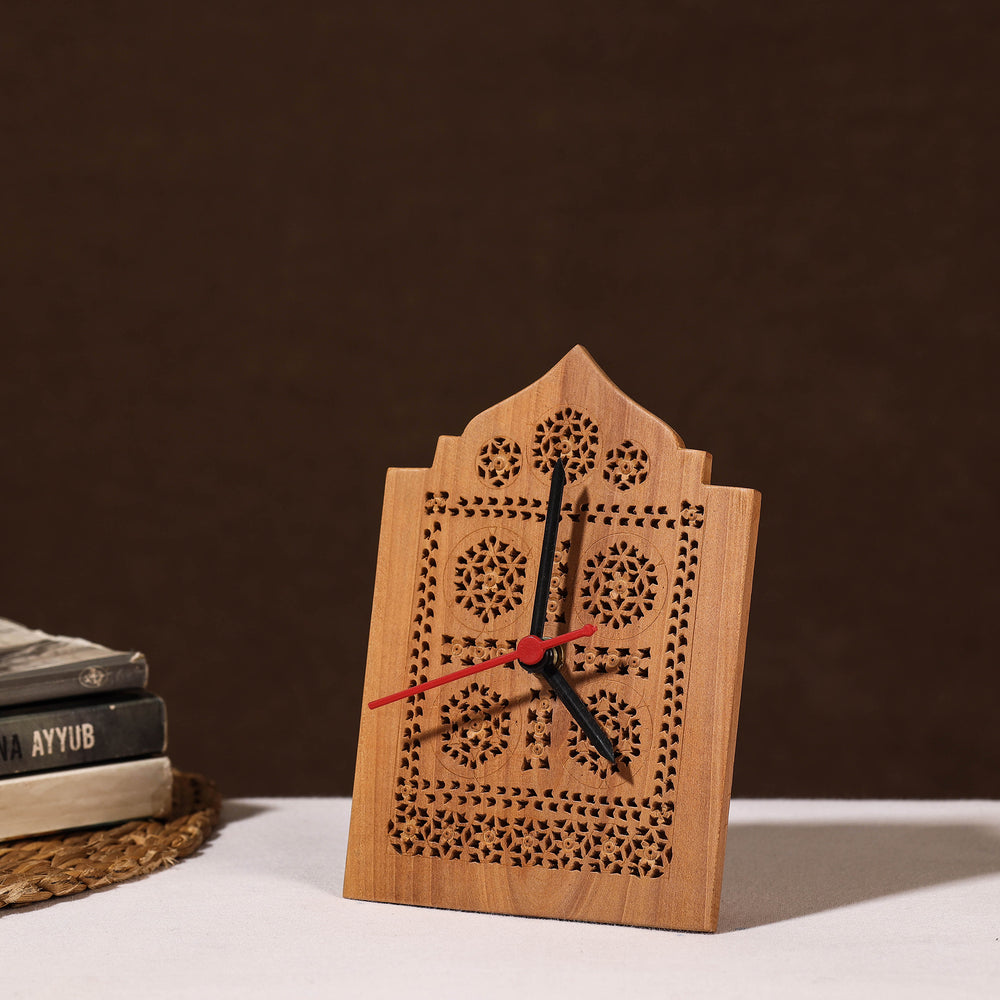 hand carved wall clock