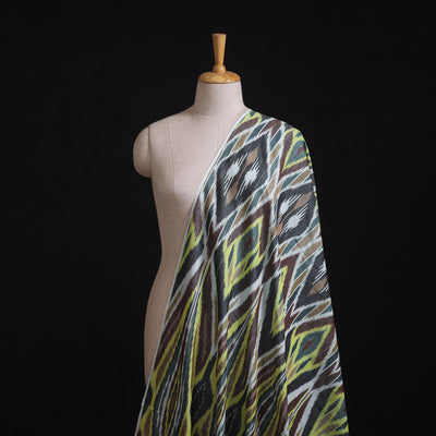 Pochampally Central Asian Ikat Pure Cotton Fabric 01