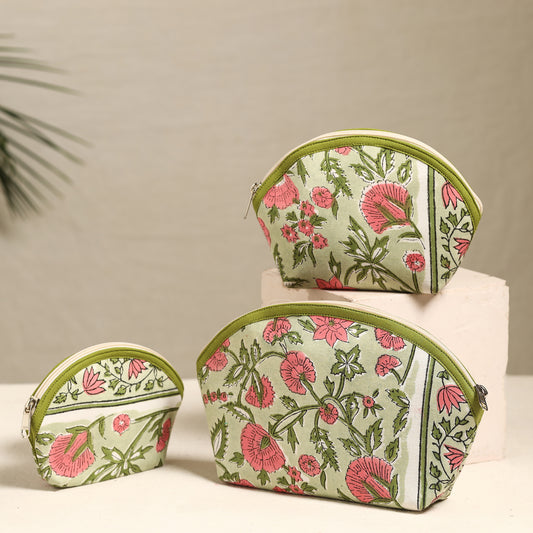 Handmade Cotton Toiletry Bags (Set of 3) 151