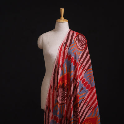 Pochampally Central Asian Ikat Pure Cotton Fabric 09