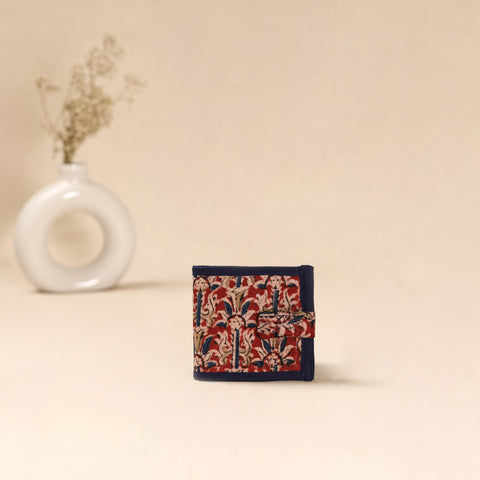 Handcrafted Wallet for Men in Kalamkari Block Printing  11