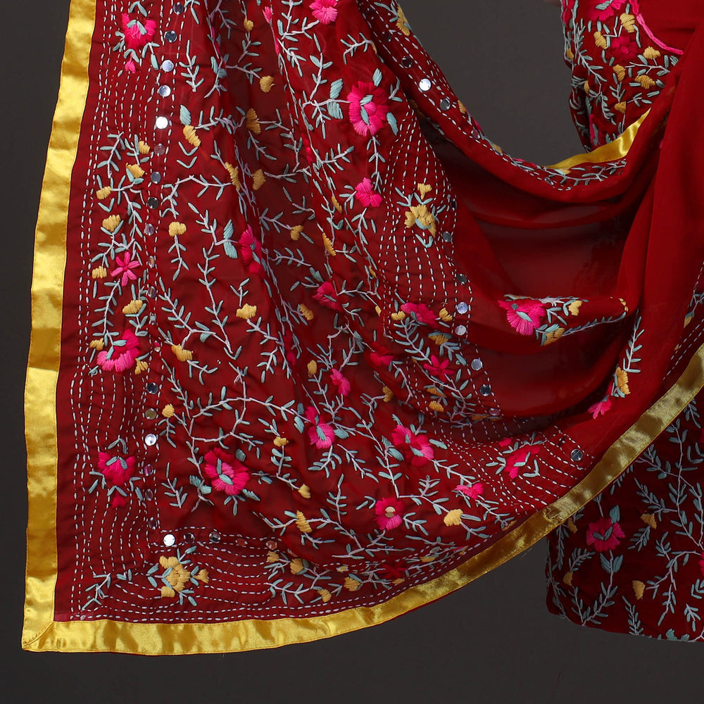 Phulkari Dress Material