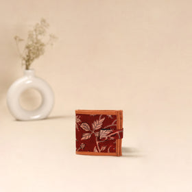 Handcrafted Wallet for Men in Kalamkari Block Printing  01