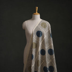 Hakoba Hand Block Ajrakh Print Natural Dyed Cotton Fabric 25
