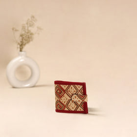 Handcrafted Wallet for Men in Kalamkari Block Printing  04