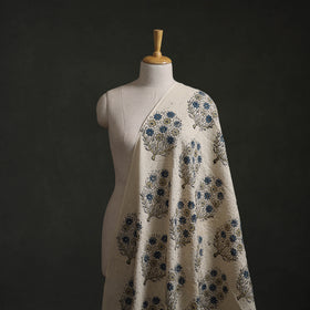 Hakoba Hand Block Ajrakh Print Natural Dyed Cotton Fabric 26