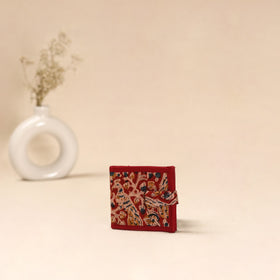 Handcrafted Wallet for Men in Kalamkari Block Printing  06