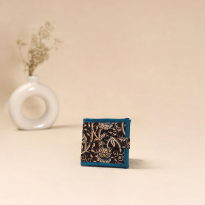 Handcrafted Wallet for Men in Kalamkari Block Printing  07