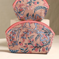 Cotton Toiletry Bag Set