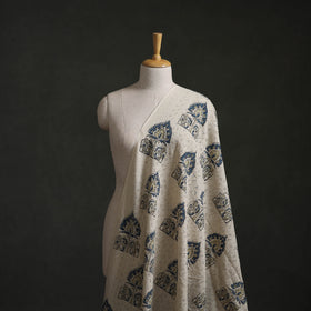 Hakoba Hand Block Ajrakh Print Natural Dyed Cotton Fabric 31
