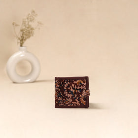 Handcrafted Wallet for Men in Kalamkari Block Printing  12
