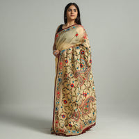 Phulkari Embroidery Saree