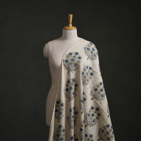 Hakoba Hand Block Ajrakh Print Natural Dyed Cotton Fabric 36