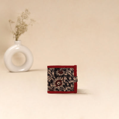 Handcrafted Wallet for Men in Kalamkari Block Printing  14