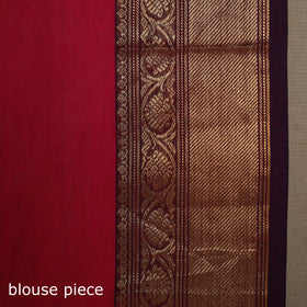 Pink - kandangi buti chettinad cotton saree with border 17