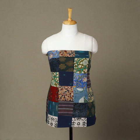 Buy Handcrafted Patchwork Cotton Kurta Material