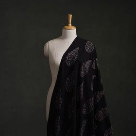 Hakoba Hand Block Ajrakh Print Natural Dyed Cotton Fabric 49