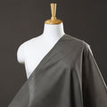 Grey Mangalagiri Plain Handloom Cotton Fabric 