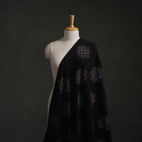 Hakoba Hand Block Ajrakh Print Natural Dyed Cotton Fabric 56