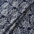Bagru Indigo Hand Block Print Natural Dyed Cotton Hakoba Fabric 02