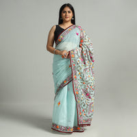 Phulkari Embroidery Saree