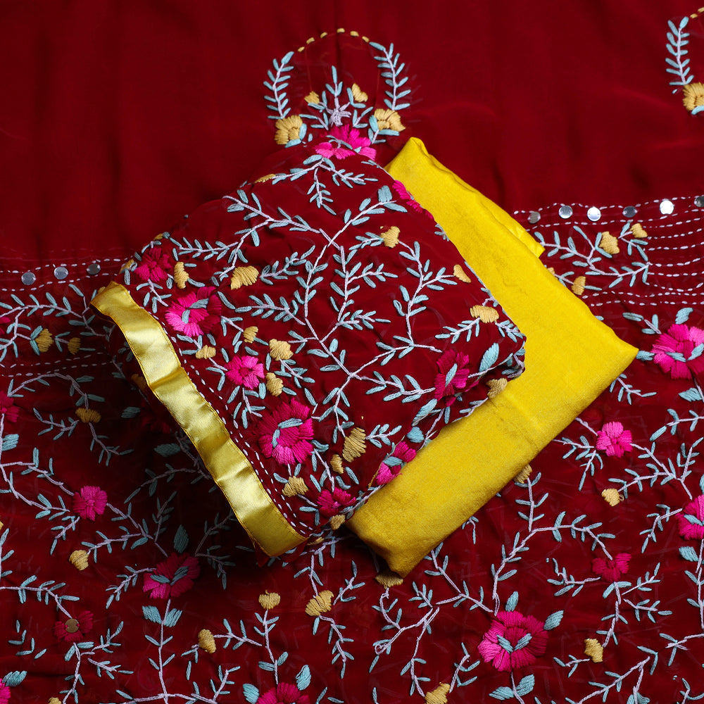 Phulkari Dress Material