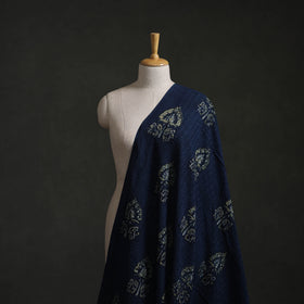 Hakoba Hand Block Ajrakh Print Natural Dyed Cotton Fabric 66