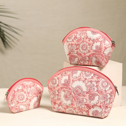 Handmade Cotton Toiletry Bags (Set of 3) 179
