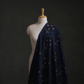 Hakoba Hand Block Ajrakh Print Natural Dyed Cotton Fabric  80