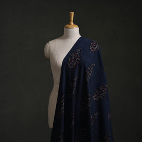 Hakoba Hand Block Ajrakh Print Natural Dyed Cotton Fabric  83