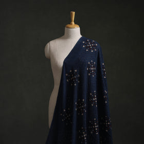 Hakoba Hand Block Ajrakh Print Natural Dyed Cotton Fabric  85