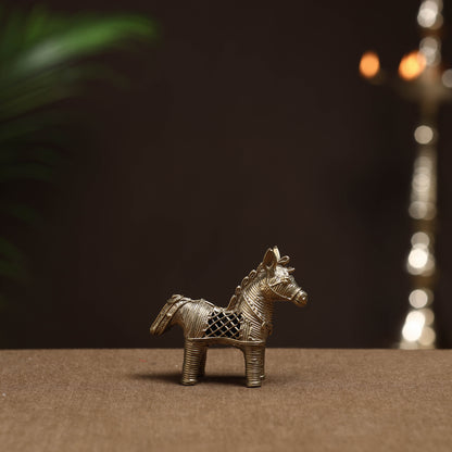 Small Horse - Tribal Odisha Dokra Handmade Decor Item