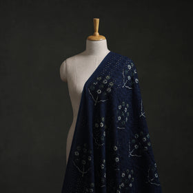 Hakoba Hand Block Ajrakh Print Natural Dyed Cotton Fabric  97
