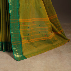 Green - kandangi buti chettinad cotton saree with border 28