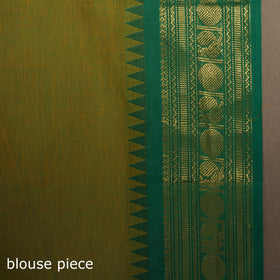 Green - kandangi buti chettinad cotton saree with border 28