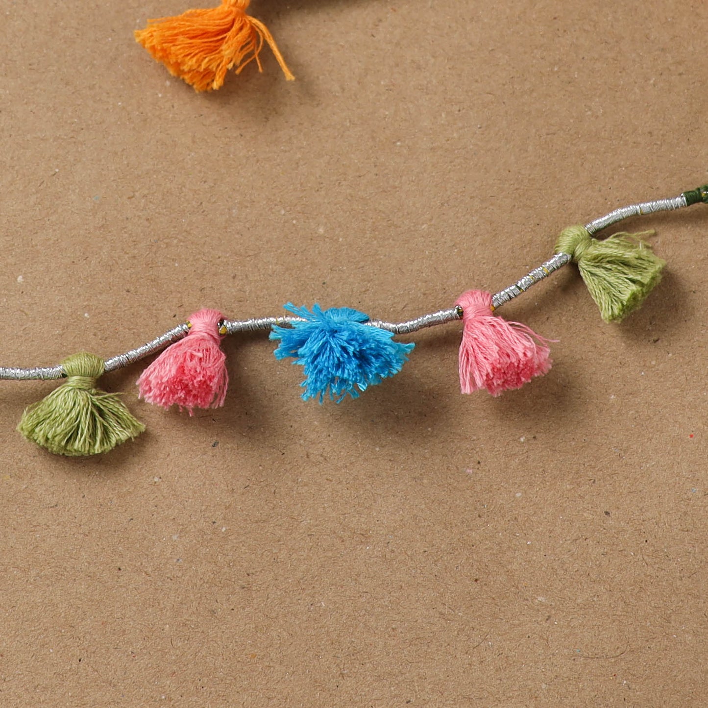 Anant Raksha Thread Work Rakhi with Soof Hand Embroidered Potli 22
