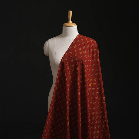 Bagh Hand Block Print Natural Dyed Cotton Fabric 09