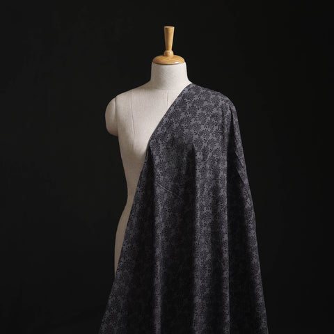 Bagh Hand Block Print Natural Dyed Cotton Fabric 01