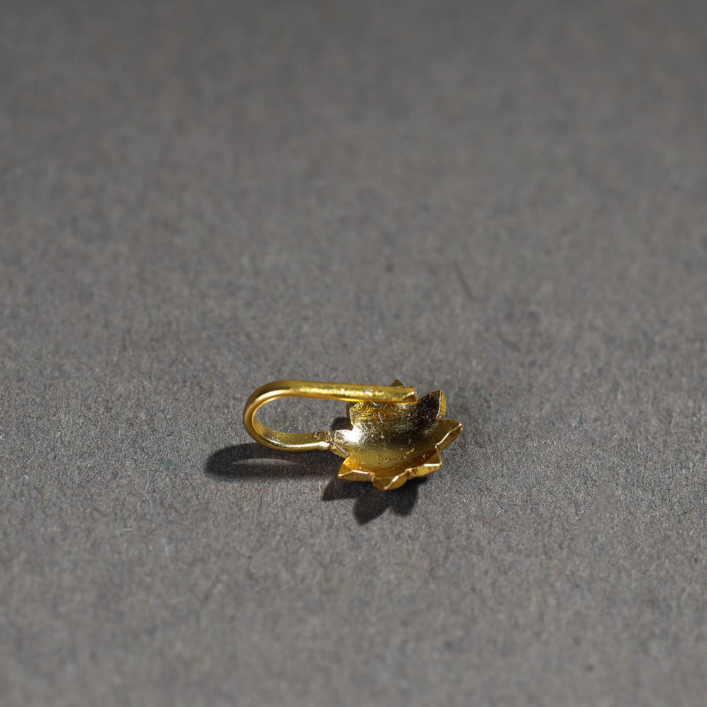 meenakari nose pin