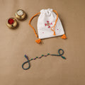 Anant Raksha Thread Work Rakhi with Soof Hand Embroidered Potli 26