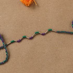 Anant Raksha Thread Work Rakhi with Soof Hand Embroidered Potli 26