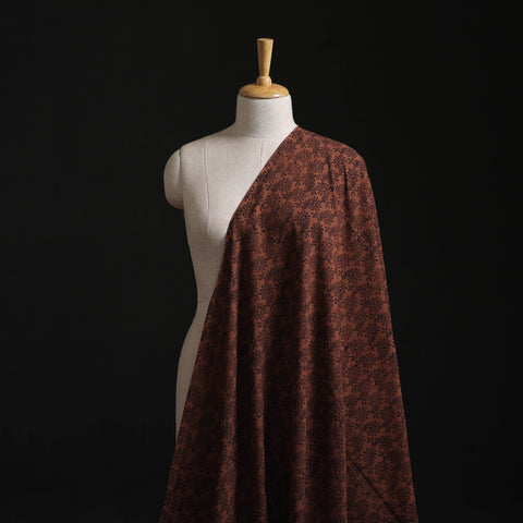 Bagh Hand Block Print Natural Dyed Cotton Fabric 05